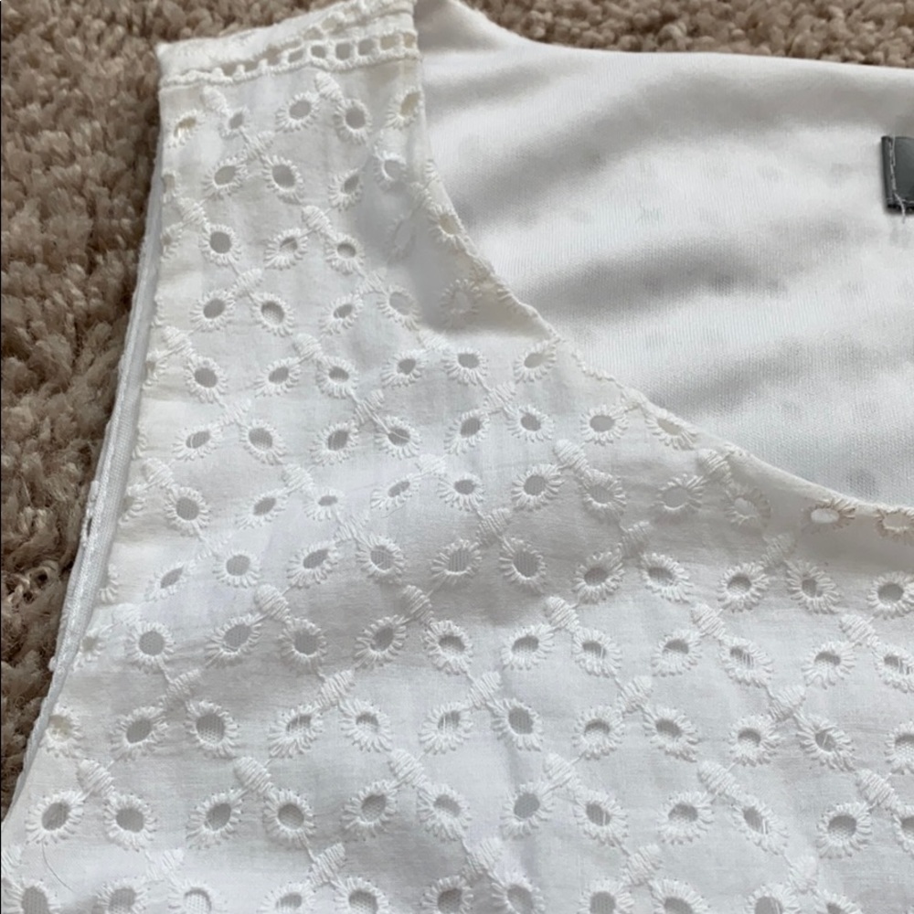 White Eyelet Dress - Picture 5 of 10